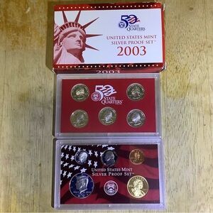 2003 United States Mint Silver Proof Set